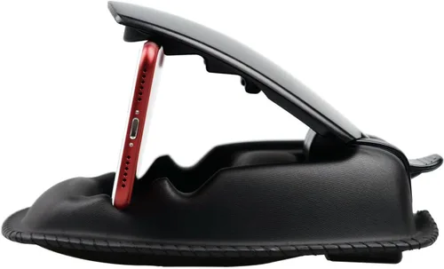 Vista 3 de APPS2Car Soporte de Montaje GPS para Coche y Camión, Soporte Antideslizante con Bolsa de Frijoles GPS para Tablero 2-en-1 Anti-Deslizante
