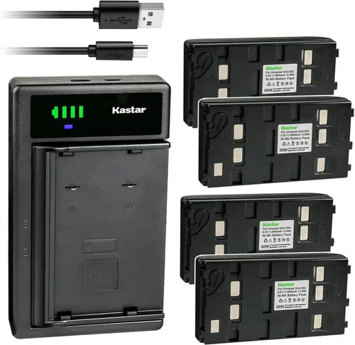 Vista 6 de Kastar Cargador de batería USB inteligente compatible con batería JVC BN-V11U BN-V12U BN-V14U BN-V15U BN-V18U BN-V20U BN-V22U BN-V24U BN-V25U
