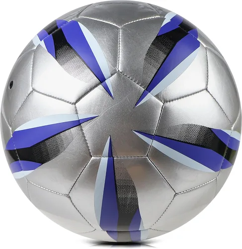 Vista 6 de TPU Futsal Ball Size 4 – Low Bounce Indoor Soccer Ball Training, Reinforced Stitching, Youth and Adult