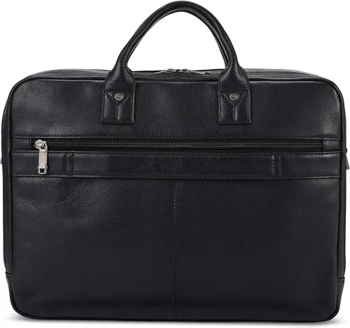 Vista 2 de Samsonite Maletín Toploader de cuero clásico unisex para adultos