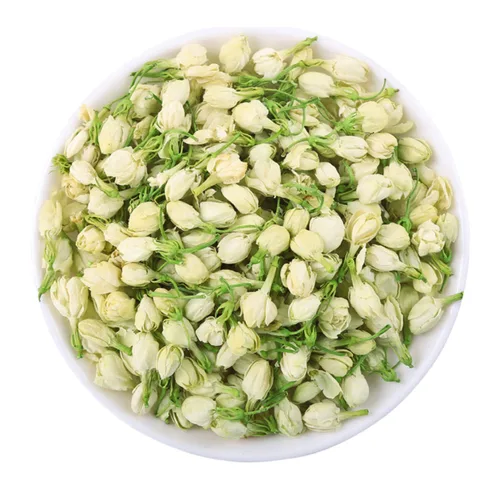 Vista 4 de Té de flores de jazmín natural, té de hierbas de brotes de jazmín 100% seco prémium (flor de jazmín, 2.0 onzas)