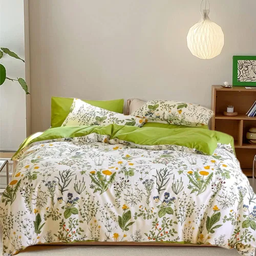 Vista 65 de CLOTHKNOW juego de edredón blanco de tamaño queen con volantes, ropa de cama de estilo granja, juegos de edredón shabby chic para todas las Volantes