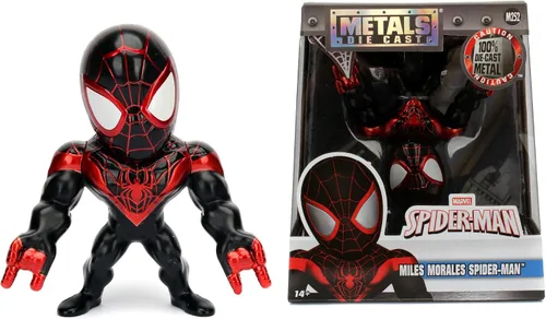 Vista 10 de Jada Toys Metals Marvel - Figura clásica de 4 pulgadas - Morales (M252) figura de juguete