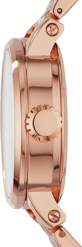 Vista 2 de Fossil me3065Original de la mujer NovioReloj automático Rose tono acero inoxidable con Link Bracelet