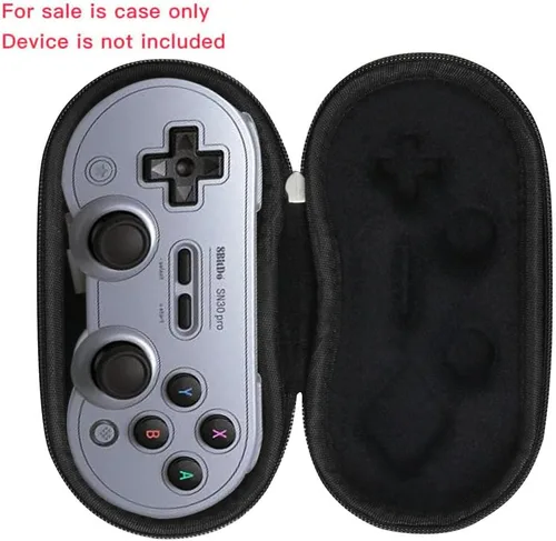 Vista 2 de Anleo Hard Travel Case for 8Bitdo Sn30 Pro 8bitdo zero 2 Bluetooth Gamepad (SN30 PRO)