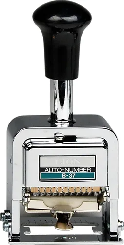 Vista 8 de Lion Pro-Line - Numeradora automática de servicio pesado, 5 ruedas, romana (D-52)