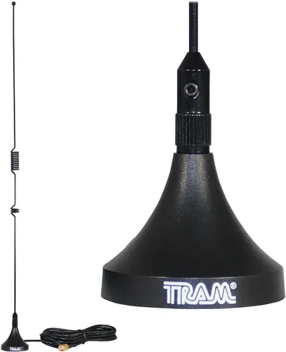 Vista 5 de Tram® Antena mini imán del escáner VHF/UHF/800-MHz a 1.300-MHz con conector SMA-macho