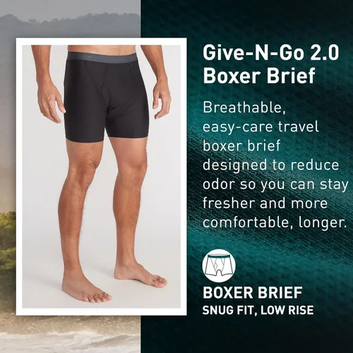 Vista 2 de ExOfficio Calzoncillos tipo bóxer Give-n-go 2.0 estándar para hombre