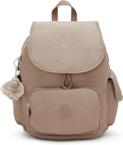 Vista 19 de Mochila pequeña Kipling City Pack para mujer, mochila ligera y versátil para el día, Negro (Black Noir), Pequeño