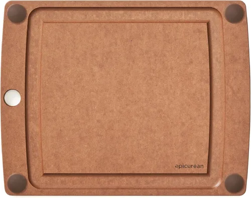 Vista 9 de Epicurean Tabla de cortar todo en uno de 10" × 7", nuez moscada marrón (Nutmeg/Brown)