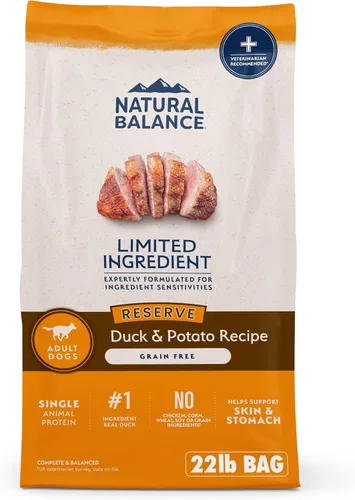 Vista 22 de Natural Balance Dieta de ingredientes limitados de pollo y batata Alimento seco para perros sin granos para adultos 4 libras Bolsa