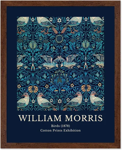Vista 13 de Poster Master Impresión Vintage del Ladrón de Fresas - Póster Retro de William Morris - Arte de Patrón Floral - Regalo para Hombres y Mujeres