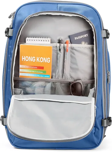 Vista 7 de Tienda Basics Mochila de viaje de mano Azul Marino Mochila