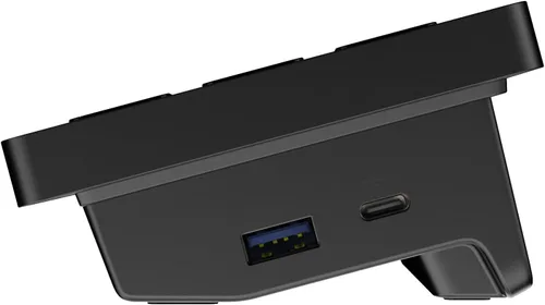 Vista 9 de ULANZI D200H Controlador de Estudio de 7 en 1 con Hub, Teclado de Accesos Rápidos, Teclado Programable con Teclas Macro LCD Personalizables, Panel