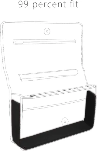 Vista 3 de BAIXUEJI Moldeador de base WOC para bolso, base de fieltro, protector e inserto para cartera en bolsos de cadena, bolso de mano, base de bolsa, 1