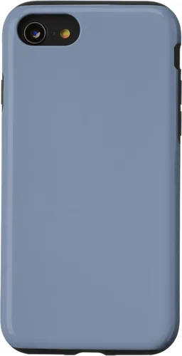 Vista 18 de Simple Chic - Carcasa para iPhone 17, color azul pizarra polvorienta