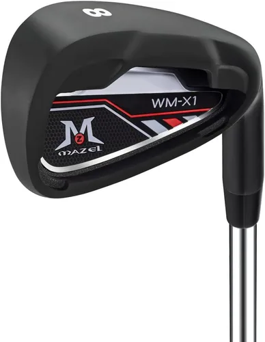 Vista 15 de MAZEL WM-X1/2 Hierros individuales para palos de golf para hombres 1,2,3,4,5,6,7,8,9, Pitching Wedge, Approach Wedge, Sand Wedge con ejes
