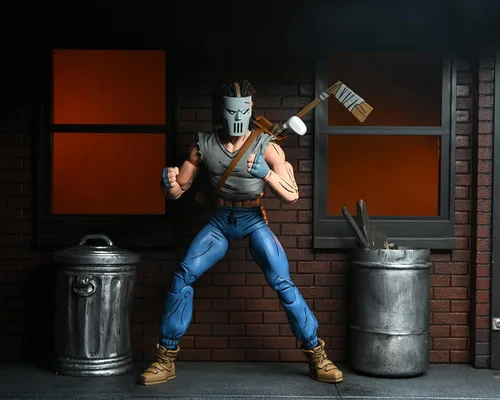 Vista 10 de Teenage Mutant Ninja Turtles (Mirage Comics) - Figura de acción a escala de 7 pulgadas - Casey Jones
