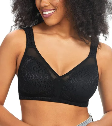 Vista 2 de HACI Brasier reductor de cobertura completa para mujer, sin varillas, talla grande, para soporte de busto grande, sin costuras