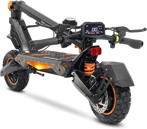 Vista 10 de Fast Electric Scooter Adults, 1200W/5600W Off Road E Scooter, 35/50 Miles Long Range, 35/50 MPH Top Speed, 10/11" Tires, Foldable Kick Scooter for