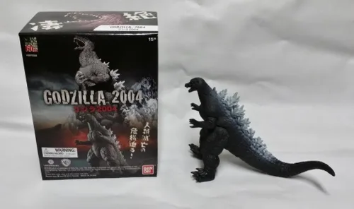 Vista 3 de Bandai Shokugan 2004 Juguete de Godzilla de colección