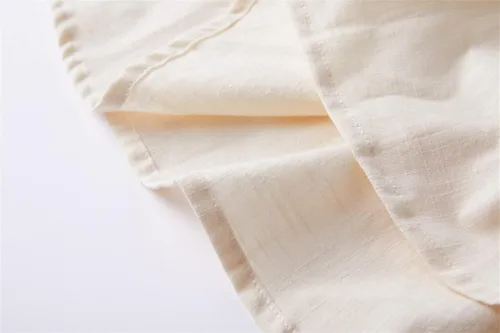 Vista 6 de Niyage Vestido sin mangas para niños pequeños, vestidos de fiesta casuales para niñas, de algodón, con lazo y lazo, vestido bohemio casual