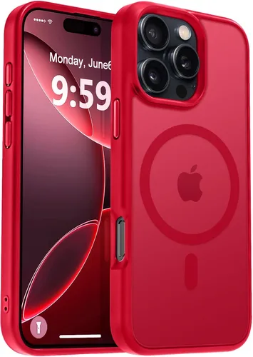 Vista 138 de MOCCA - Funda magnética resistente para iPhone XR de 6.1 pulgadas, compatible con MagSafe, funda con protección contra caídas de grado militar