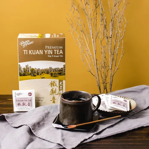 Vista 3 de Prince of Peace Té Ti Kuan Yin premium, 100 bolsas de té - Ti Kuan Yin - Prince Of Peace Tea - Bolsas de té Ti Kuan Yin - Oolong Tea Prince Of Peace