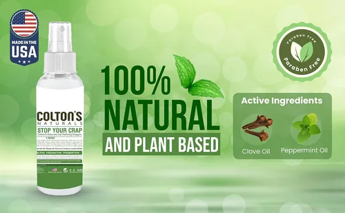 Vista 2 de Colton's Naturals Entrenador de manchas para orinar y excrementos de gato, entrena a tu mascota para que deje de orinar, ayuda en aerosol