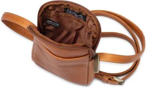 Vista 3 de Le Donne Body de cuero colombiano para smartphone de cuero, 5 "x 7.5" x 1