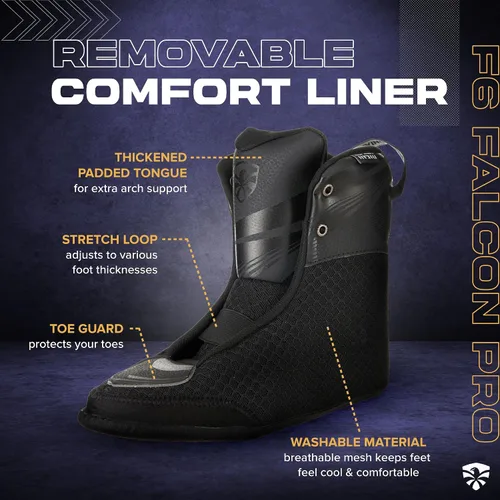 Vista 4 de Flying Eagle F6 Falcon Pro Freeskates - Patines en línea para adultos para hombres y mujeres, patines urbanos en línea, zapatos de patinaje