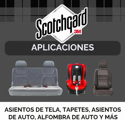 Vista 5 de Scotchgard - Aerosol repelente al agua para interiores de tela y alfombra, espray de automóvil de primavera y verano para alfombrillas, asientos
