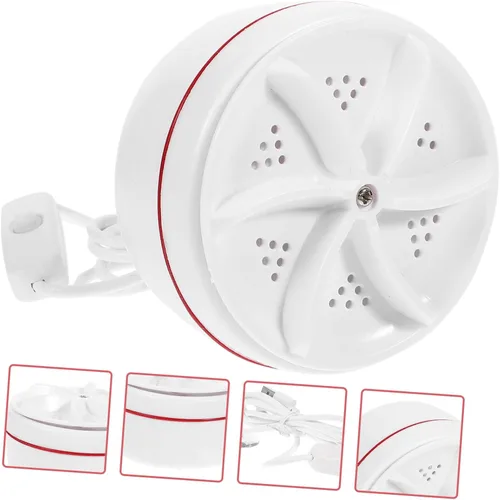 Vista 8 de DOITOOL 30w portátil mini lavadora USB recargable lavadora para viaje ropa compacta para uso Rv taza estable ligera