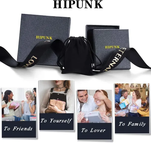 Vista 7 de Hipunk Collar de 12 constelaciones, signo de estrella del zodiaco, colgante de horóscopo, acero inoxidable 316L, regalo de cumpleaños para hombres