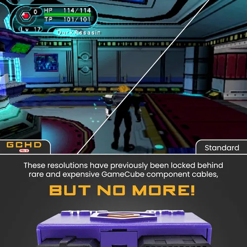 Vista 6 de EON GCHD Mk-II Adaptador HDMI Gamecube (HDMIndigo)