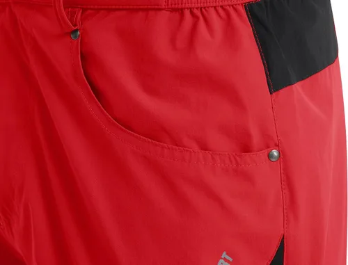 Vista 4 de CRYSULLY Pantalones cortos de senderismo para hombre, ligeros, de secado rápido, con 5 bolsillos