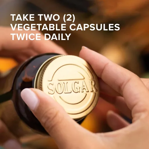 Vista 3 de Solgar Colina/Inositol 500 mg/500 mg, 100 cápsulas vegetales (paquete de 2) – Metabolismo energético, salud hepática, esencial para la función