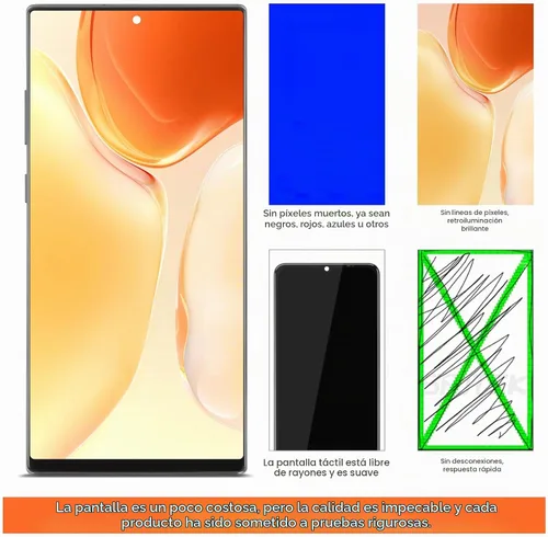 Vista 6 de INCELL - Pantalla de repuesto para Samsung Galaxy Note 10 Plus para Samsung Note 10 Plus, pantalla LCD N975F SM-N975U, digitalizador LCD, montaje