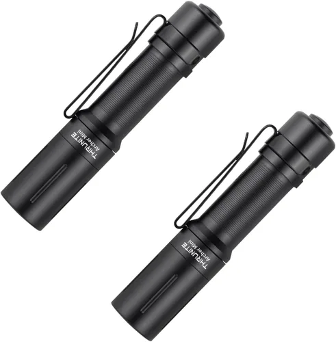 Vista 13 de ThruNite EDC Linterna Archer Mini, linterna LED de 405 lúmenes con interruptor de cola, linterna de bolsillo pequeña recargable USB C para camping