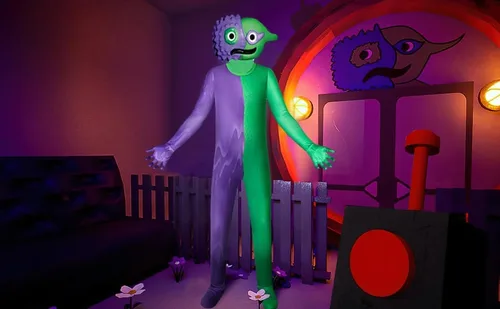 Vista 2 de Monos elegantes para juegos con máscaras para niños