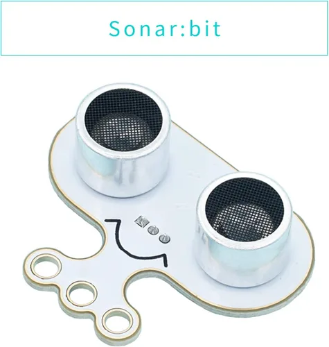 Vista 2 de ELECFREAKS - Anillo de microbit: accesorios para coche, paquete de sensores con módulo de seguimiento y barra de luz LED para anillo de microbit