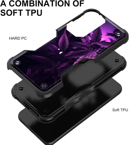 Vista 1038 de Funda para Galaxy A14 5G, [Doble Capa][Protección contra Caídas de Grado Militar de 10 Pies] [Antideslizante] Funda Resistente a Prueba de Golpes