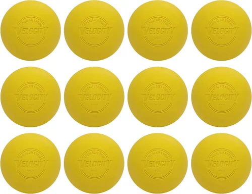 Vista 92 de Pelotas de lacrosse Velocity - 1, 2, 3, 6, 12, 18, 24, 36, 60 y 120 paquetes - para práctica, tamaño oficial aprobado por la NFHS y la universidad