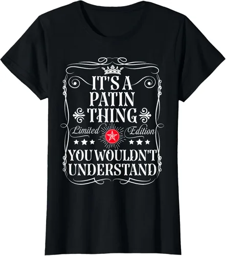 Vista 34 de Camiseta Patin Name Its A Patin Thing You Wouldn't Understand, Negro -, Pequeña