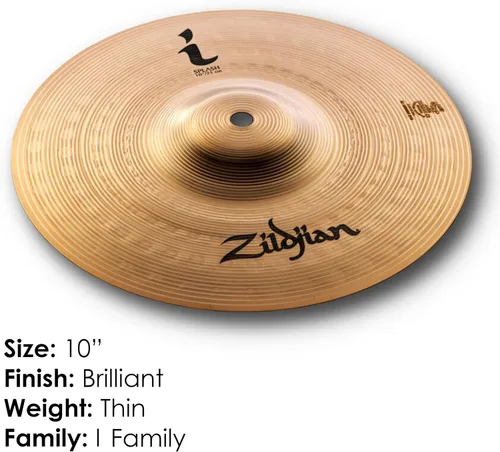 Vista 2 de Zildjian Platillo I Family Splash (ILH10S)