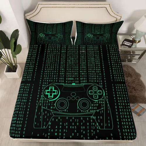 Vista 48 de Erosebridal Juego de sábanas de ratas para niños, tamaño Queen, juego de ropa de cama con diseño de roedores de ratón, divertido diseño de animales