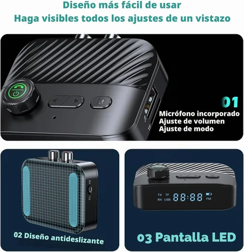 Vista 7 de Transmisor Bluetooth para TV a auriculares/altavoces