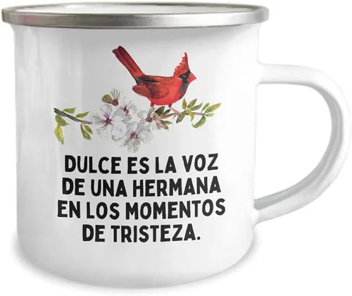 Vista 2 de Presente de cumpleaños para hermana - Taza de café original