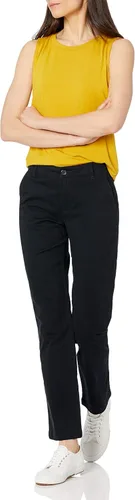 Vista 4 de Tienda Essentials Women's Curvy Straight-Fit Stretch Twill Chino Pant