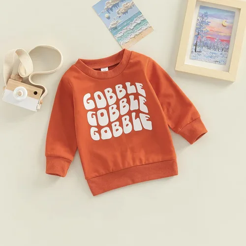 Vista 83 de Disfraz de Halloween para bebé, sudadera de calabaza con cuello redondo, suéter de manga larga, ropa de otoño